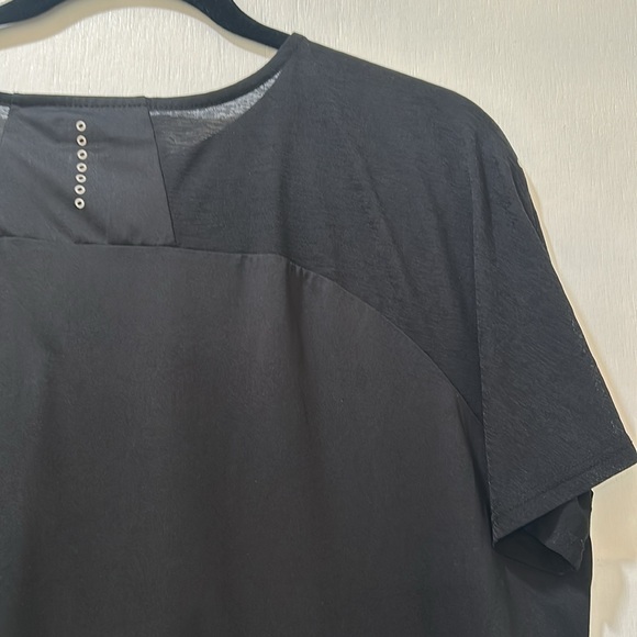 AVIA WOMENS TOP ACTIVARE LIGHTWEIGHT SHIRT BLACK SZ XL - Picture 5 of 10